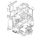 Kenmore 6289468213 body assembly diagram