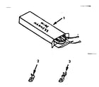 Kenmore 2784278590 wire harness and components diagram