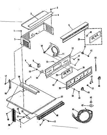 Control panel section