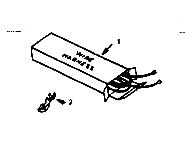 WIRE HARNESS AND COMPONENTS