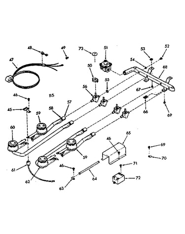 Burner section