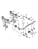 Top burner section