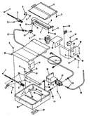 Broiler & oven burner section