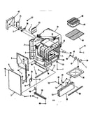 Oven body section