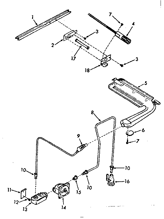 Burner section
