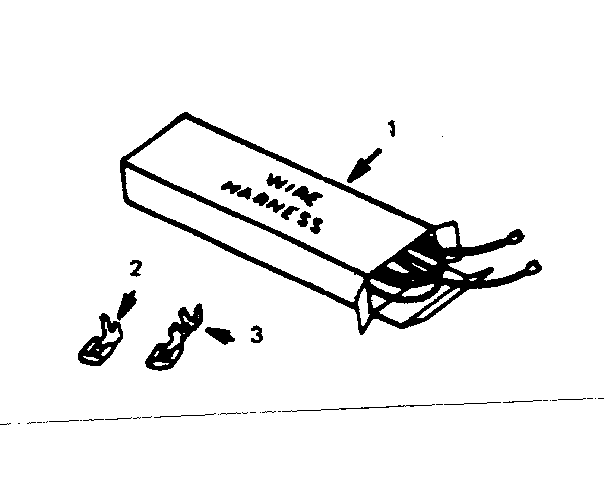 WIRE HARNESS AND COMPONENTS