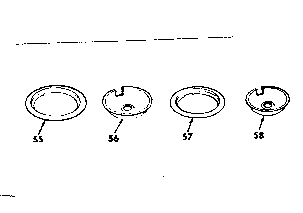 OPTIONAL PORCELAIN PAN AND CHROME RING KIT NO. 8067120