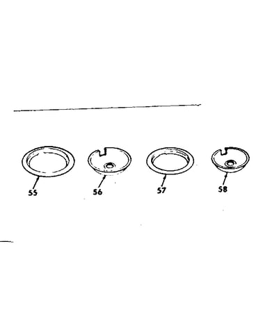 Optional porcelain pan and chrome ring kit no. 8067120