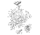 Kenmore 6286668590 body assembly diagram