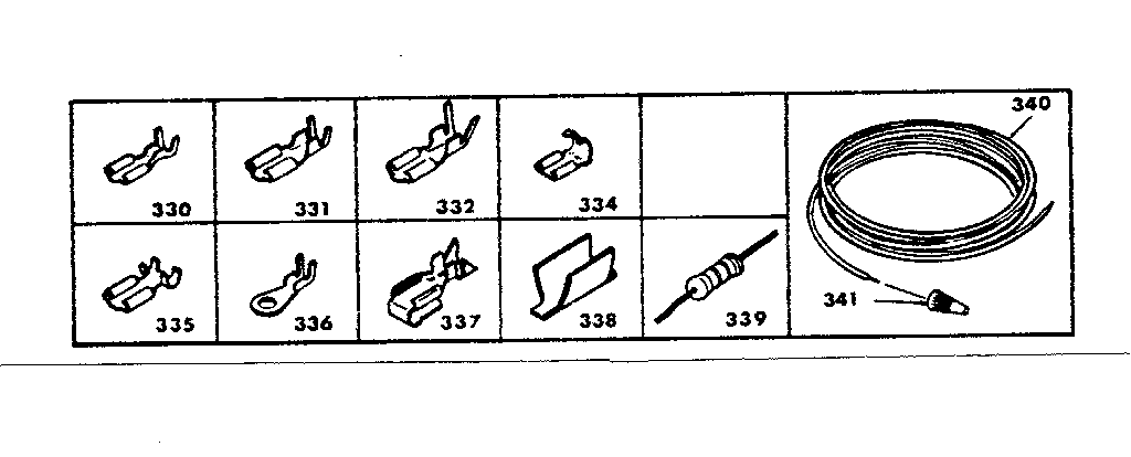 Wiring and wiring terminals