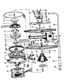 Motor, heater, and spray arm