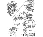 Briggs & Stratton 400707-0111-01 air cleaner and carburetor diagram