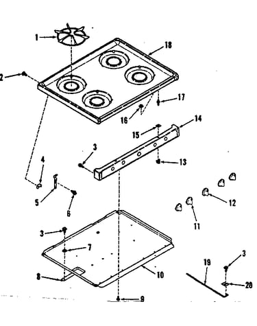 Main top section