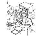 Kenmore 5658778610 cabinet parts diagram
