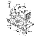 Kenmore 5658778610 microwave parts diagram