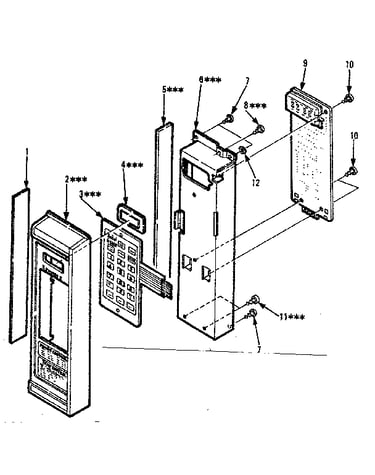 Control panel parts