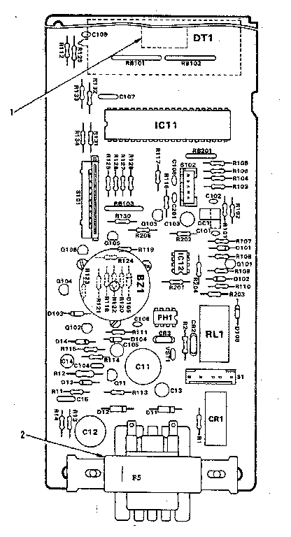 Power and control circuit board