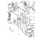 Kenmore 11086568700 cabinet parts diagram