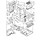 Kenmore 1068741400 air flow and control parts diagram