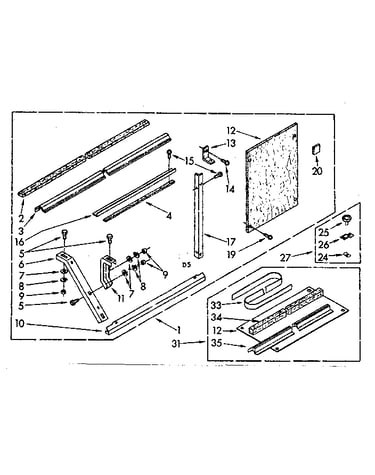 Accessory kit parts