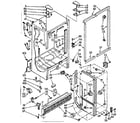 Kenmore 1068432422 cabinet parts diagram