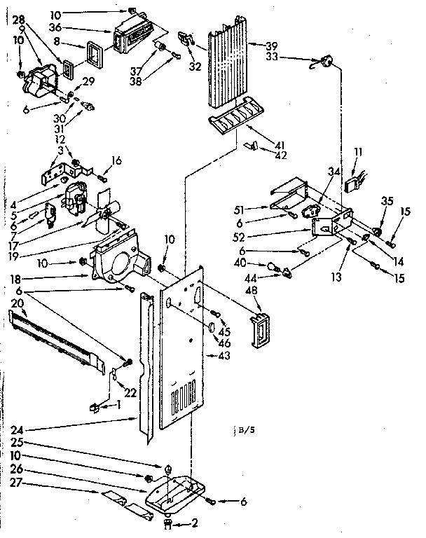 Air flow and control parts