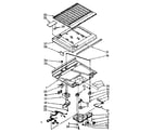 Kenmore 1068756300 compartment separator parts diagram