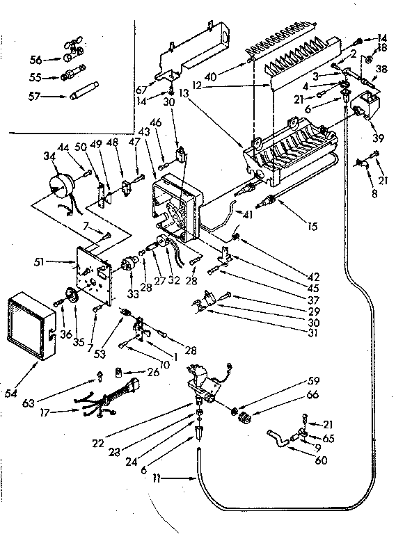 Icemaker parts
