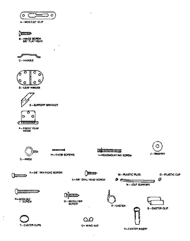 Hardware list