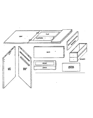 Wood parts list