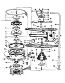 Motor, heater, and spray arm details