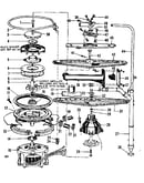 Motor, heater, and spray arm details