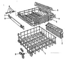 Kenmore 587798710 rack assembly diagram