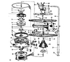Kenmore 587798710 motor & pump details diagram