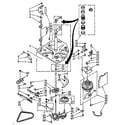 Kenmore 11082372610 drive parts diagram