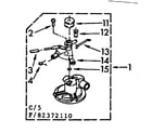 Kenmore 11083372610 water pump parts diagram