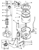 Tub and basket parts (suds only)