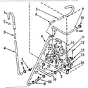 Kenmore 11082372610 water system parts (suds only) diagram