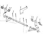 Craftsman 486290920 guide bar and mount tube diagram