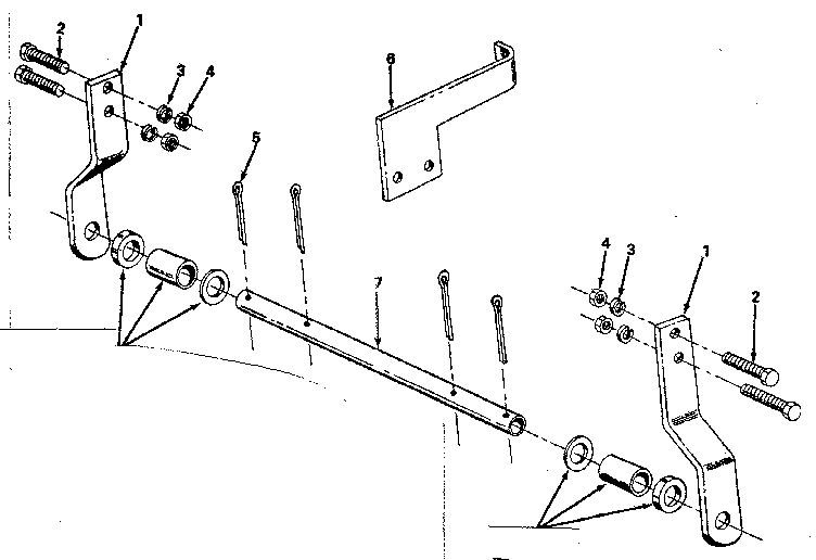 GUIDE BAR AND MOUNT TUBE