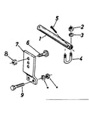 Sears 32" leveling/snow blade hitch kit