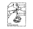 Kenmore 11083383120 water pump parts diagram