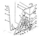 Kenmore 11083383420 water system parts (suds only) diagram