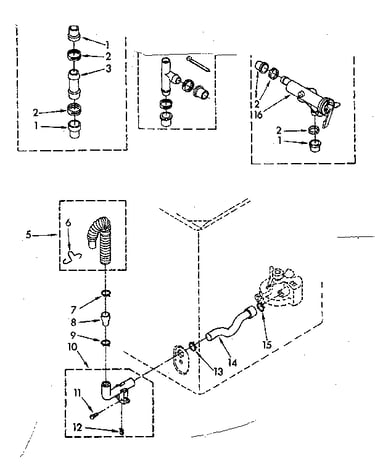 Water system parts (non-suds only)