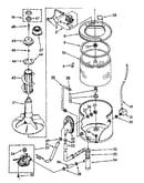 Tub and basket parts (suds only)