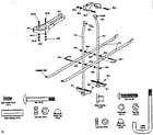 Sears 51272526-85 glide ride hardware bag #94106 diagram