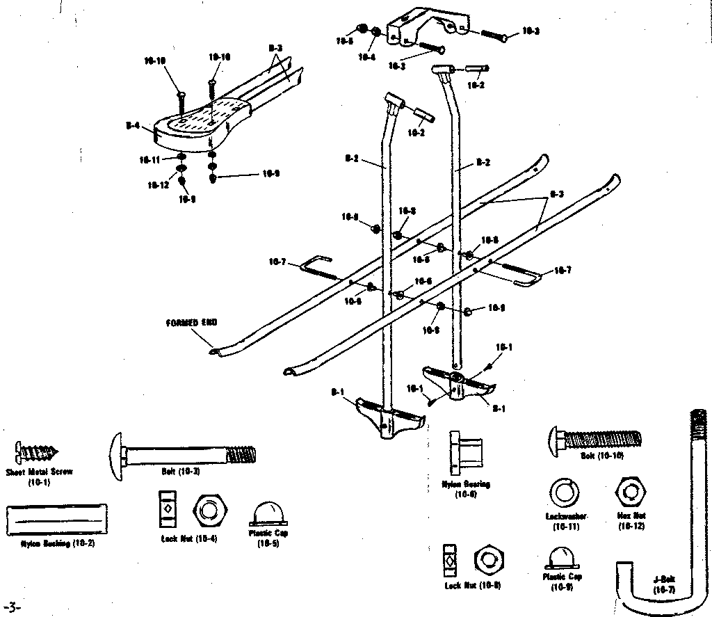 Glide ride hardware bag #94106