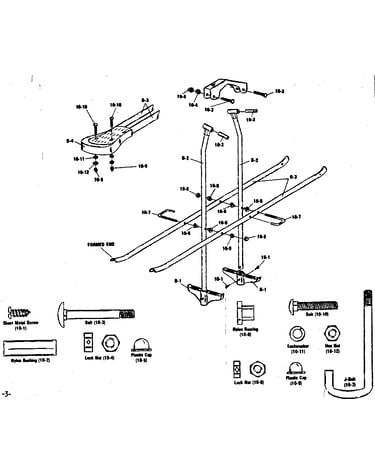 Glide ride hardware bag #94106