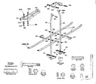 Sears 512725020 glide ride hardware bag #94106 diagram