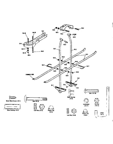 Glide ride hardware bag #94106